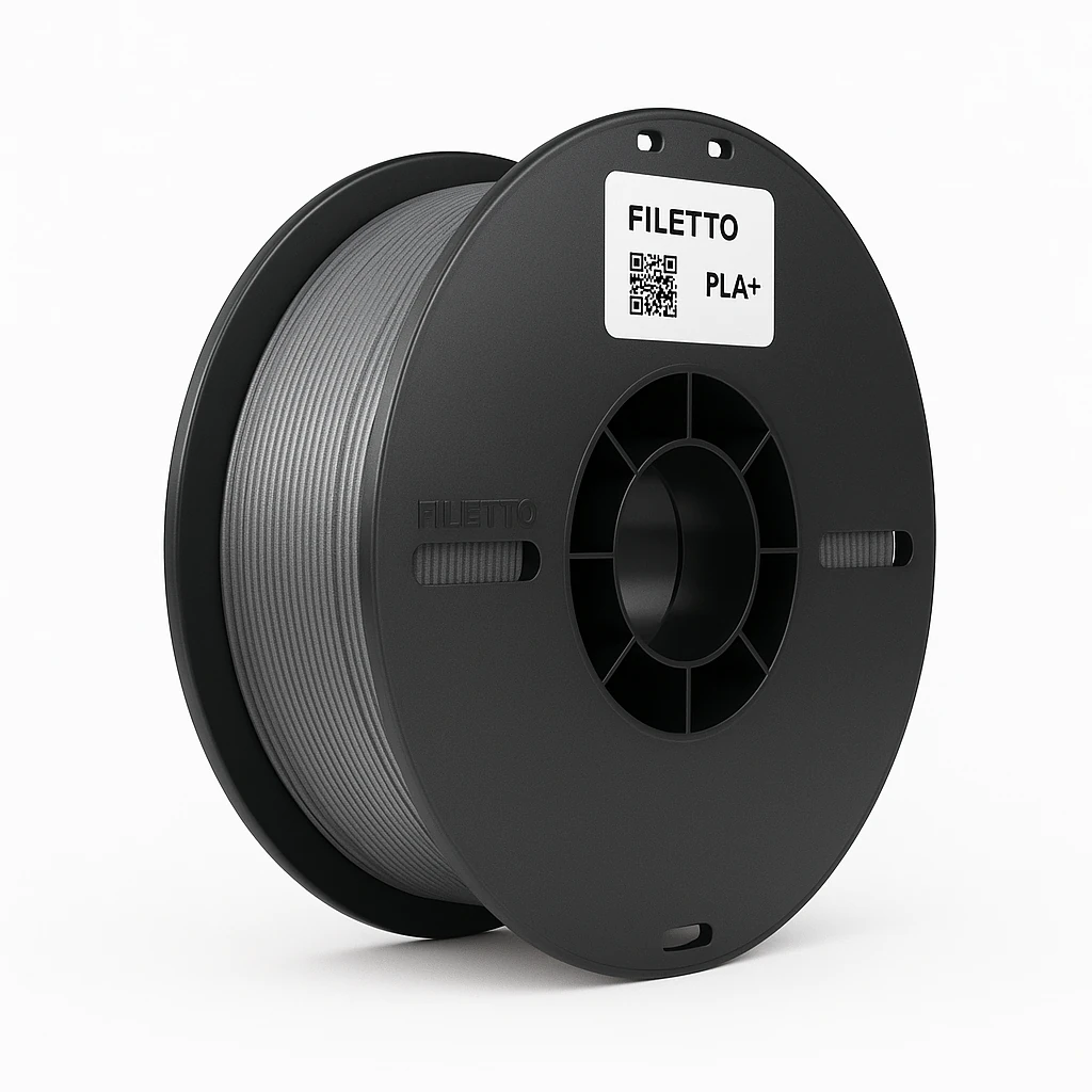Filetto PLA+ 3D Filament – 1.75mm – 1KG – Gri