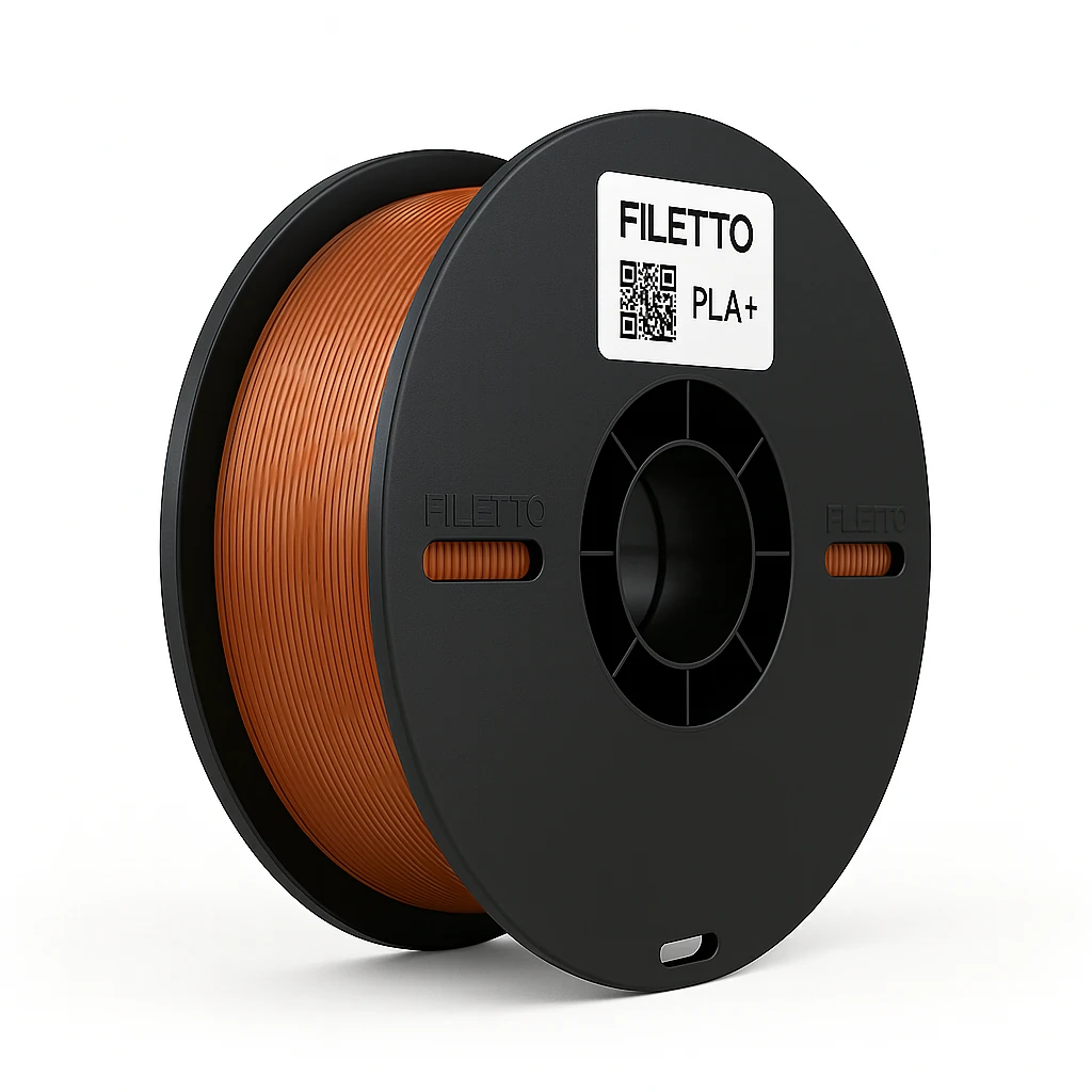Filetto PLA+ 3D Filament – 1.75mm – 1KG – Bakır