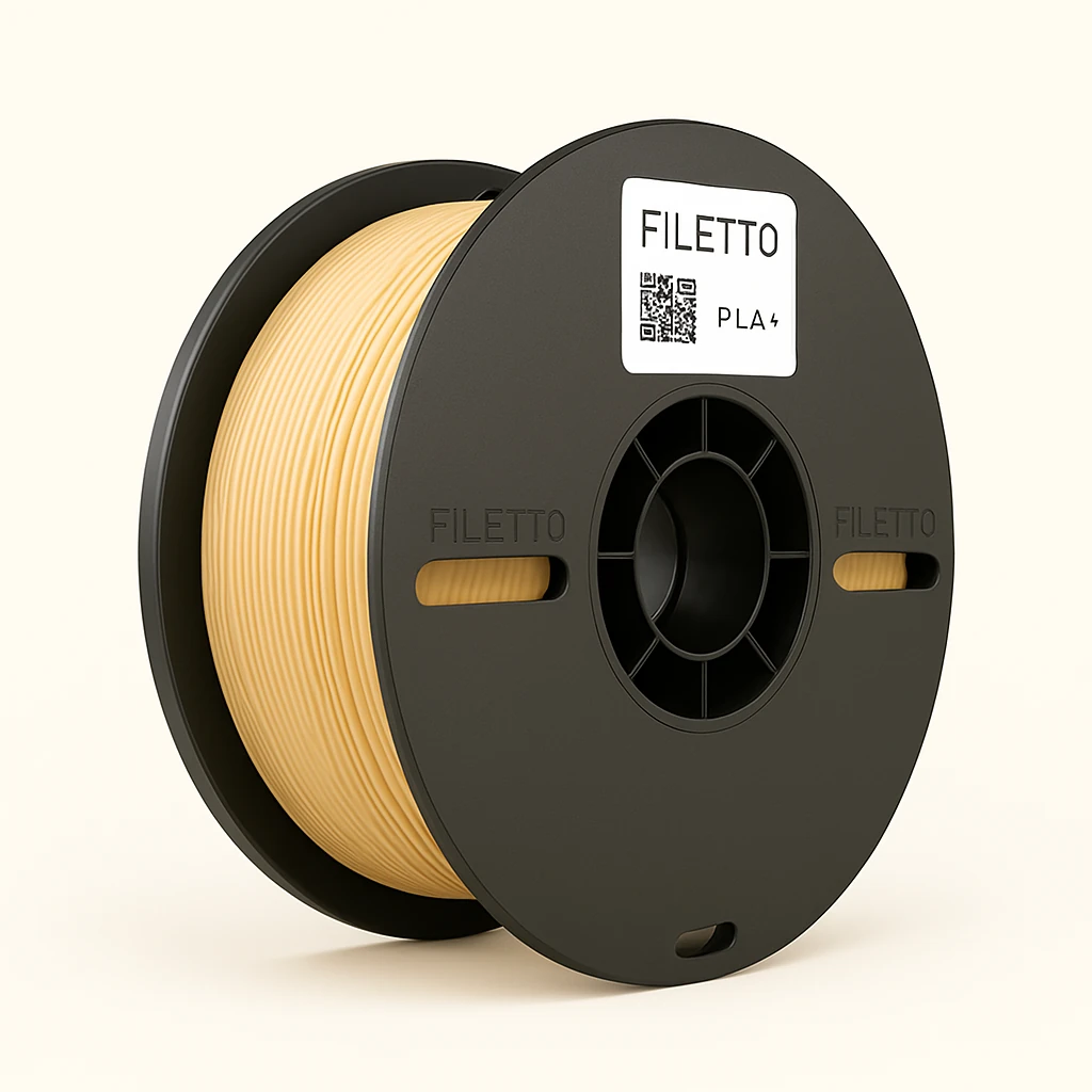 Filetto PLA+ 3D Filament – 1.75mm – 1KG – Bej