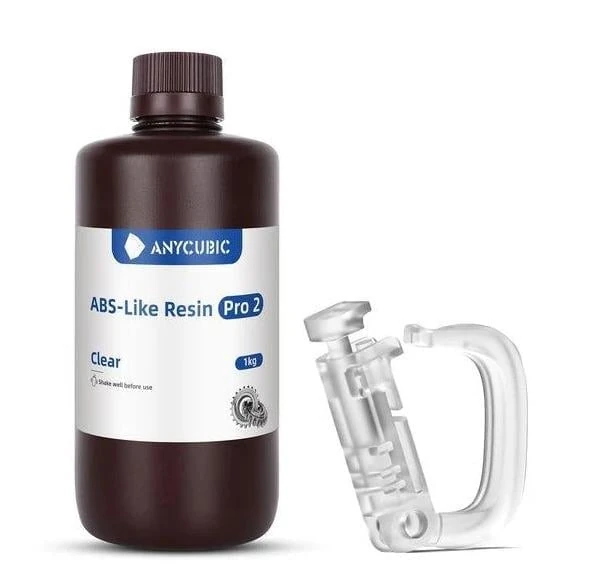 Anycubic ABS Like Resin Pro 2 UV Reçine 1 KG (YENİ SERİ) Şeffaf